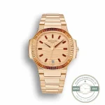 Replica Nautilus 7118/1300R-001 Patek Philippe “Ladies Automatic” 35.2 mm, Rose gold - Premium Super Clone Watch