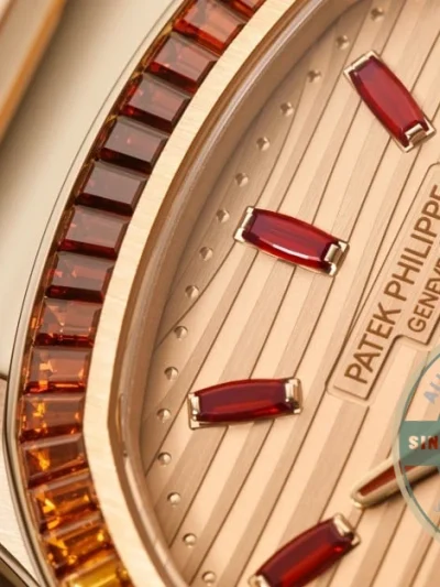 Replica Nautilus 7118/1300R-001 Patek Philippe “Ladies Automatic” 35.2 mm, Rose gold - Affordable Super Clone Watch