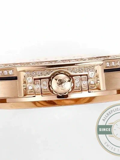 Replica Nautilus 7118/1450 Patek Philippe “Ladies Automatic” 35.2 mm, Rose gold - High-Grade Replica Watch