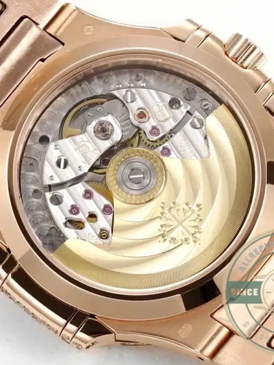 Replica Nautilus 7118/1450 Patek Philippe “Ladies Automatic” 35.2 mm, Rose gold - Swiss Movement Replica Watch