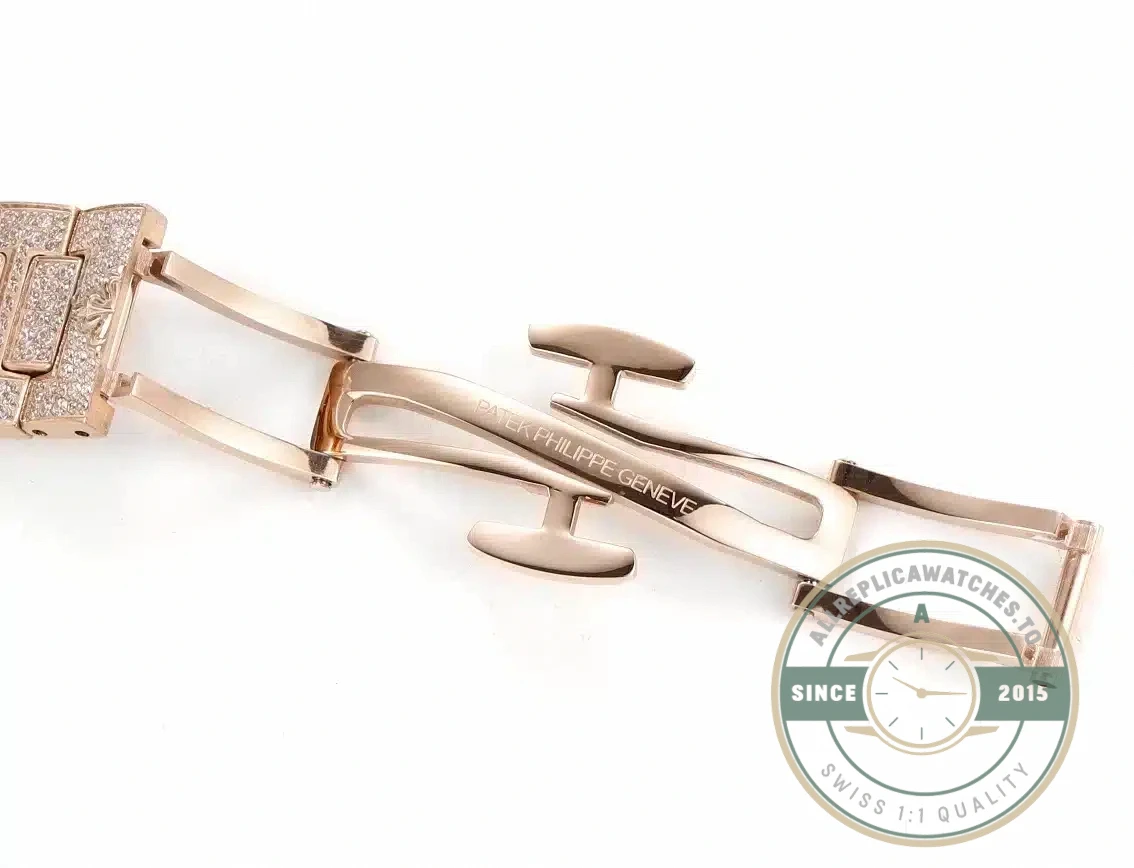 Replica Nautilus 7118/1450 Patek Philippe “Ladies Automatic” 35.2 mm, Rose gold - Luxury Replica Watch