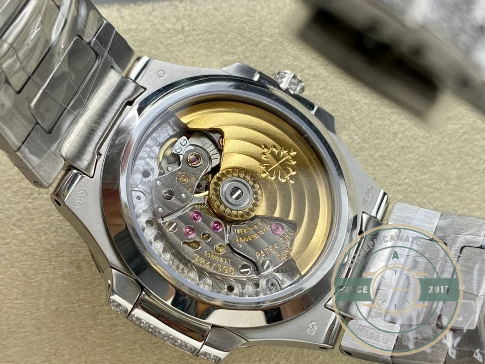 Replica Nautilus 7118/1452G-002 Patek Philippe “Ladies Automatic” 35.2 mm, Red Diamonds - Swiss Movement Replica Watch