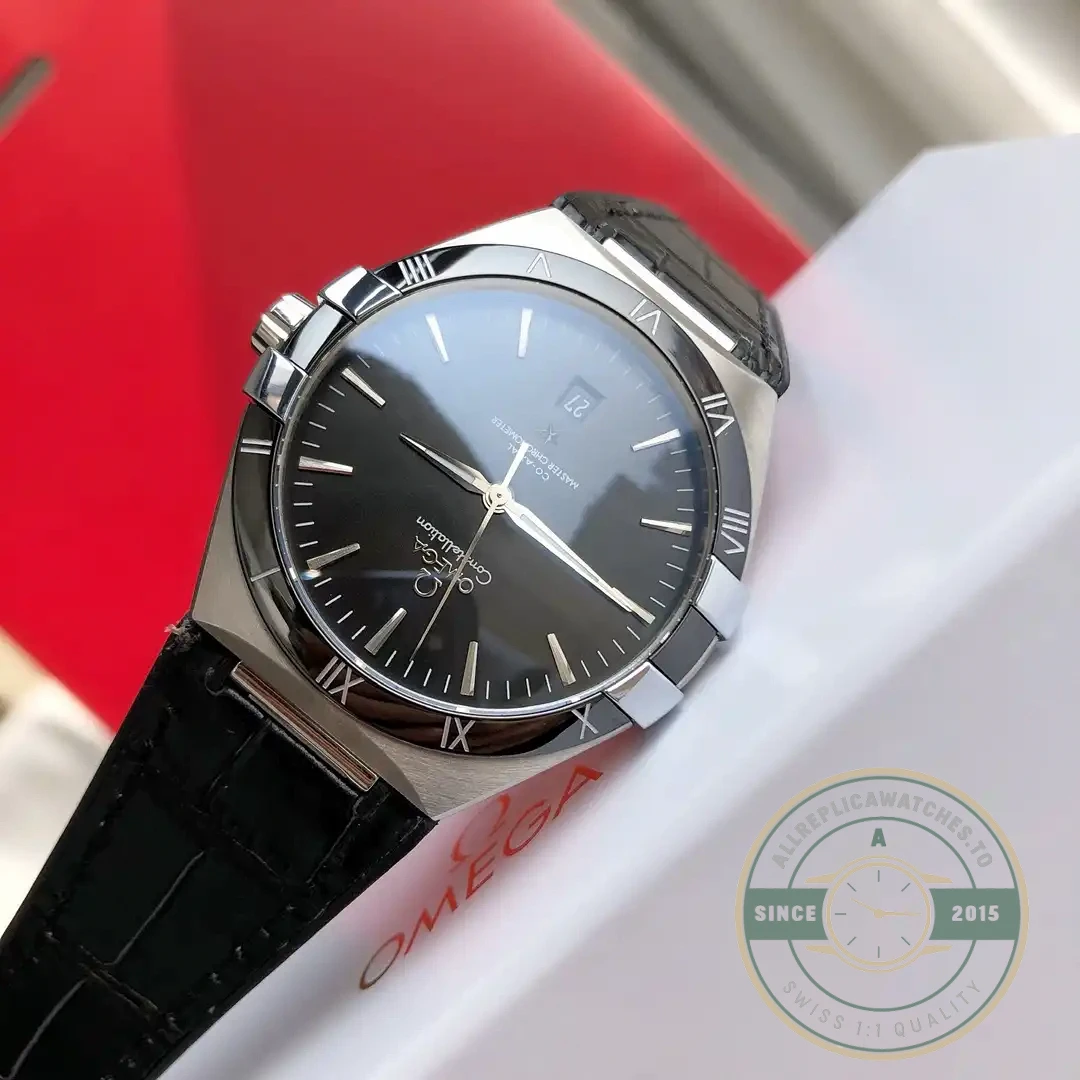 Replica Omega Constellation Black Dial 131.13.39.20.01.001 - Factory Super Clone Watch