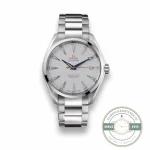 Omega Seamaster Aqua Terra 41.5mm clone, ref 231.10.42.21.02.002, white dial with blue markers