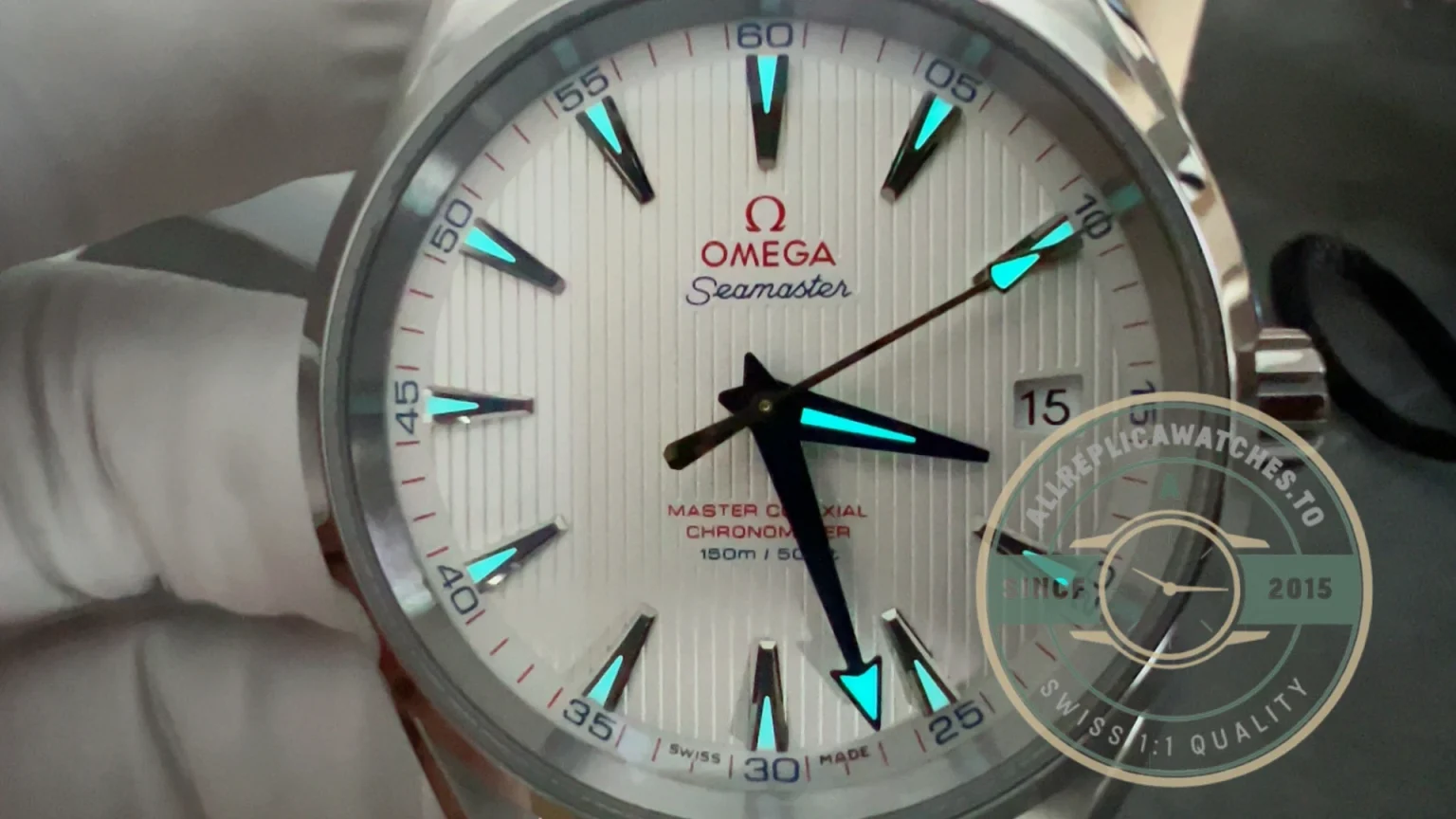 Replica Omega Seamaster White Dial 41.5mm 231.10.42.21.02.002 - Premium Super Clone Watch