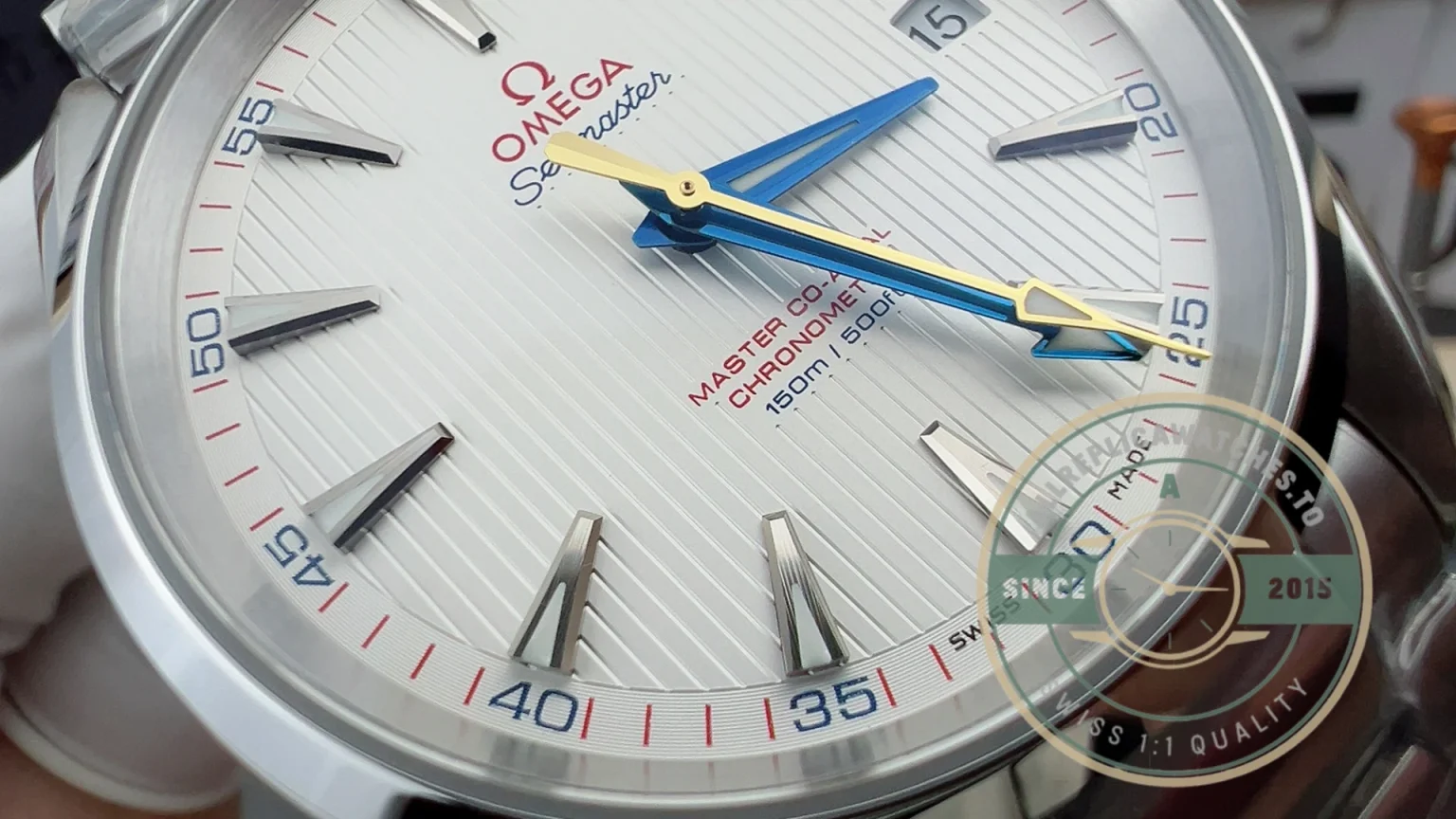 Replica Omega Seamaster White Dial 41.5mm 231.10.42.21.02.002 - Premium Super Clone Watch