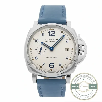Replica Panerai Luminor Due PAM906 42 mm White Dial - Factory Super Clone Watch