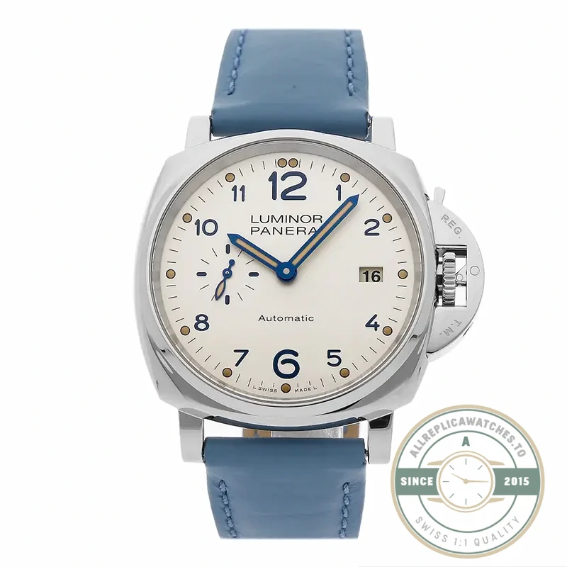 Replica Panerai Luminor Due PAM906 42 mm White Dial - Factory Super Clone Watch