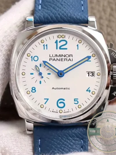 Replica Panerai Luminor Due PAM906 42 mm White Dial - Affordable Luxury Replica Timepiece