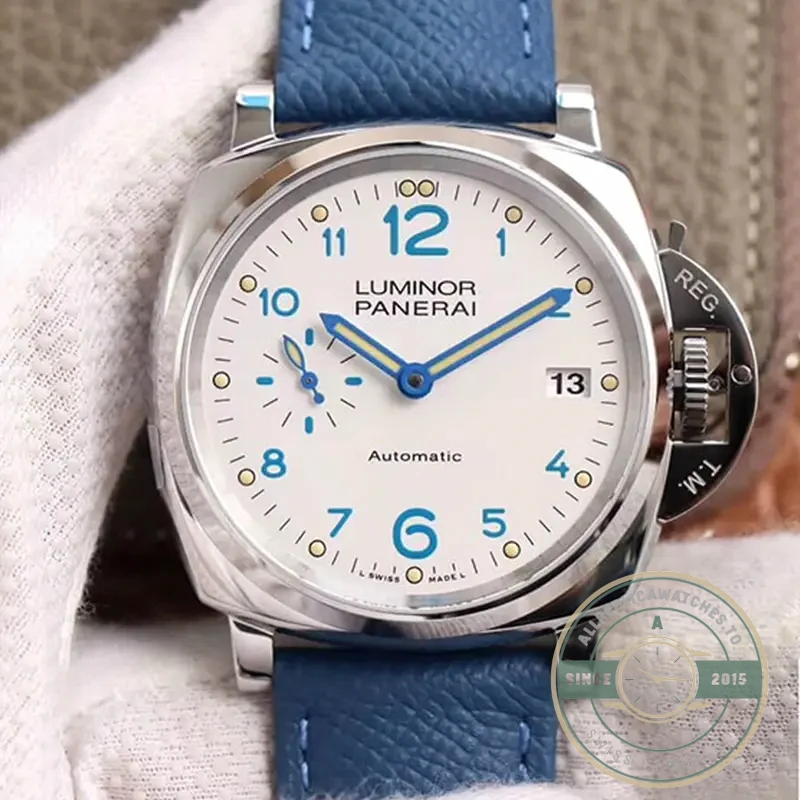 Replica Panerai Luminor Due PAM906 42 mm White Dial - Affordable Luxury Replica Timepiece
