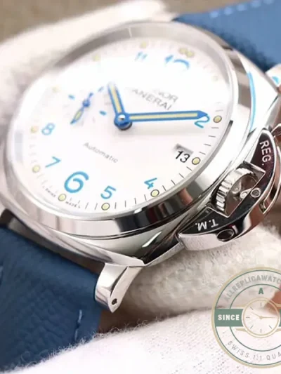 Replica Panerai Luminor Due PAM906 42 mm White Dial - Swiss Movement Replica Watch
