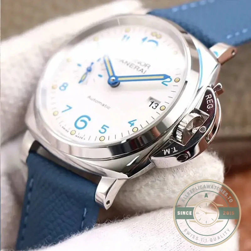 Replica Panerai Luminor Due PAM906 42 mm White Dial - Swiss Movement Replica Watch