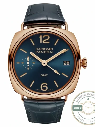 Replica Panerai Radiomir 3 Days GMT Oro Rosso PAM598 - Affordable Super Clone Watch