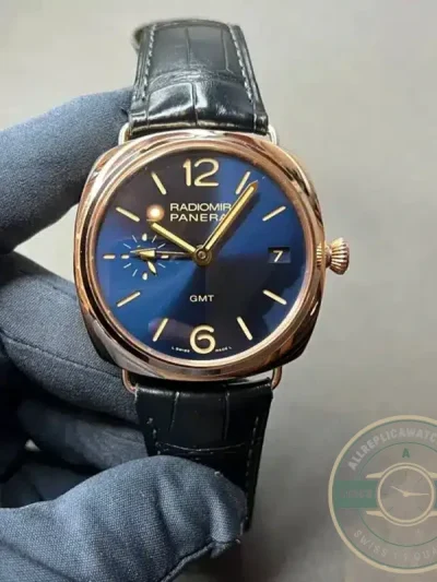Replica Panerai Radiomir 3 Days GMT Oro Rosso PAM598 - Best Quality Replica Watch