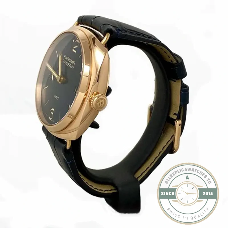 Replica Panerai Radiomir 3 Days GMT Oro Rosso PAM598 - Premium Super Clone Watch