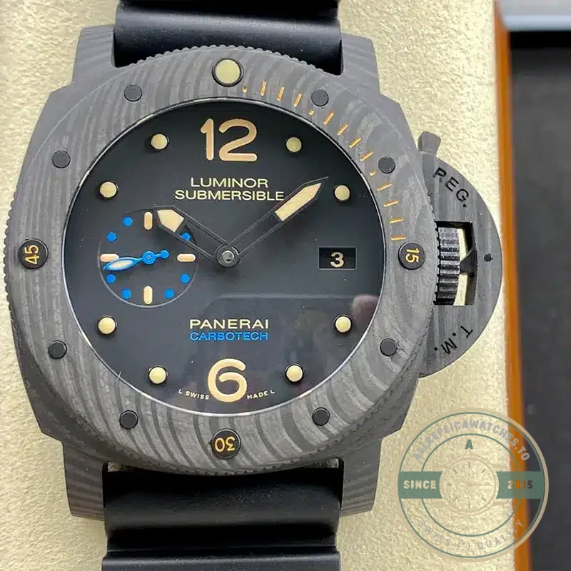 Replica Panerai Submersible Carbotech PAM616 - Affordable Super Clone Watch