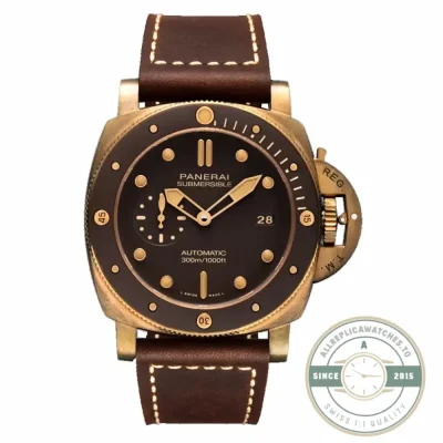 Replica Panerai Submersible PAM968 Bronzo - Top-Tier Swiss Replica Watch