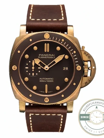 Replica Panerai Submersible PAM968 Bronzo - Top-Tier Swiss Replica Watch