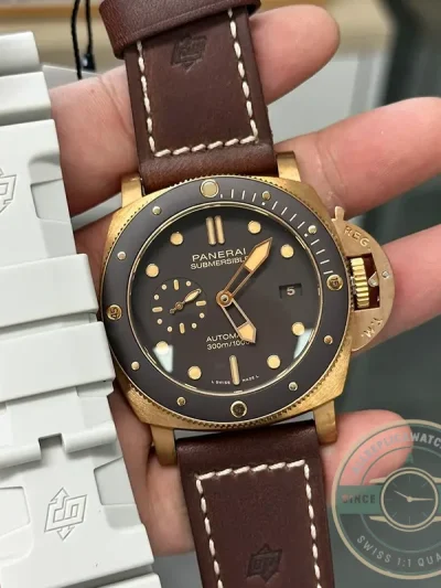 Replica Panerai Submersible PAM968 Bronzo - Swiss-Made Clone Watch