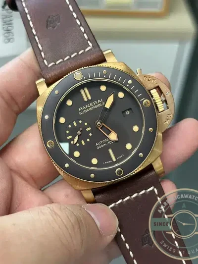 Replica Panerai Submersible PAM968 Bronzo - Swiss-Made Clone Watch
