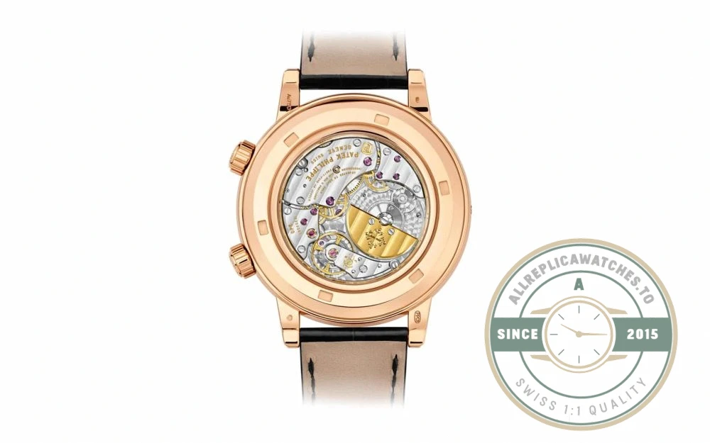 Replica Patek Philippe Celestial, Moon age 44 mm, Rose gold, 6104R-001 - Top-Tier Swiss Replica Watch