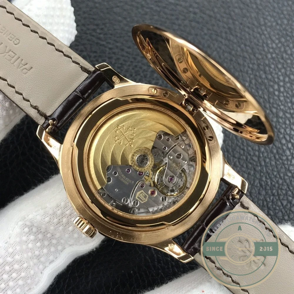 Replica Patek Philippe DATE, SWEEP SECONDS. 39 mm, Rose gold, 5227R-001 - Top-Tier Swiss Replica Watch