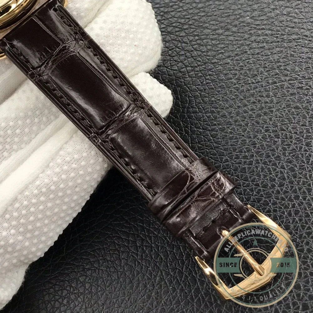 Replica Patek Philippe DATE, SWEEP SECONDS. 39 mm, Rose gold, 5227R-001 - Top-Tier Swiss Replica Watch
