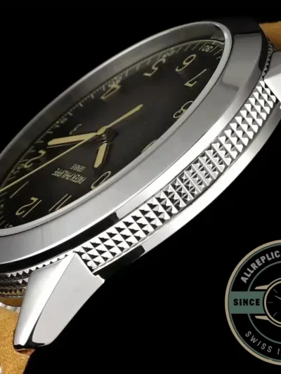 Replica Patek Philippe DATE, SWEEP SECONDS. 40 mm, White gold, 5226G-001 - Swiss Movement Replica Watch