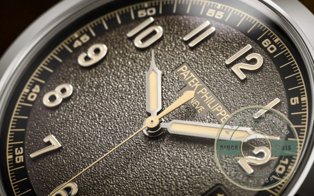 Replica Patek Philippe DATE, SWEEP SECONDS. 40 mm, White gold, 5226G-001 - 1:1 Swiss Replica Watch