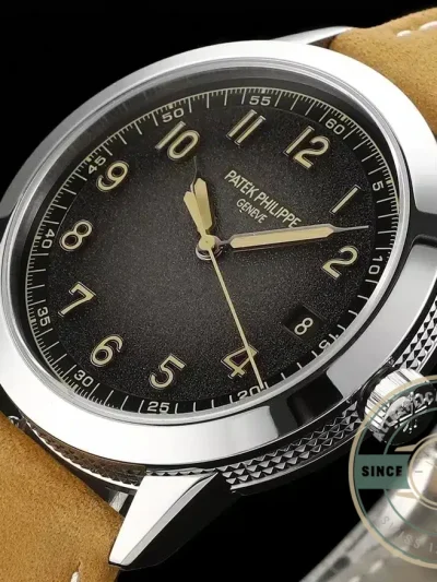 Replica Patek Philippe DATE, SWEEP SECONDS. 40 mm, White gold, 5226G-001 - Affordable Luxury Replica Timepiece