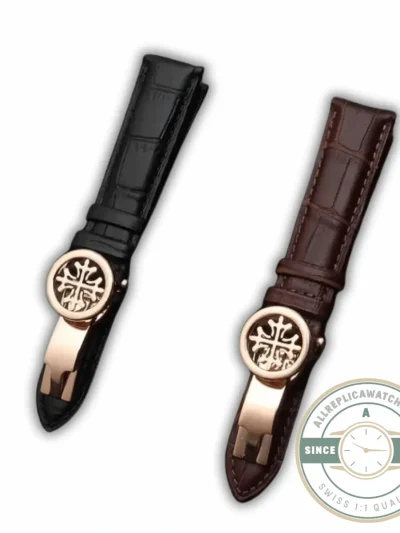 Replica Patek Philippe Leather Strap Calatrava&Complication - Luxury Replica Watch