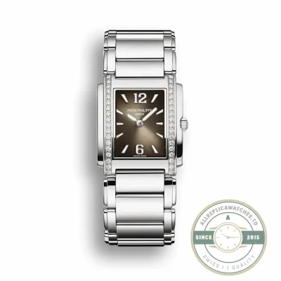 Replica Patek Philippe TWENTY~4 30 mm, Stainless steel, 4910-1200A-010 - Affordable Luxury Replica Timepiece