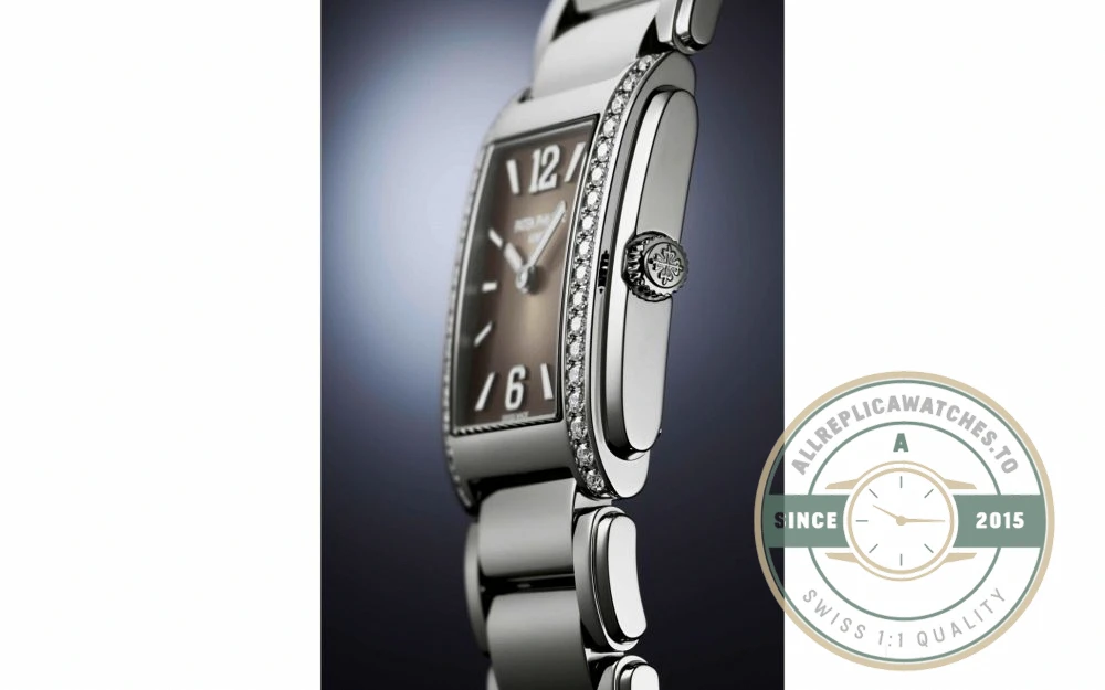 Replica Patek Philippe TWENTY~4 30 mm, Stainless steel, 4910-1200A-010 - Luxury Replica Watch