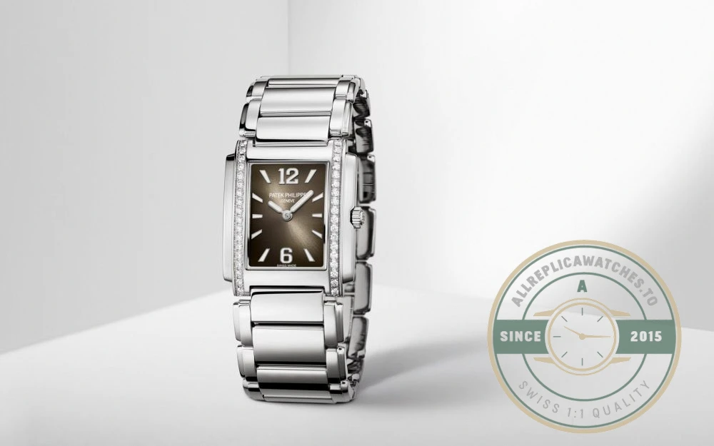 Replica Patek Philippe TWENTY~4 30 mm, Stainless steel, 4910-1200A-010 - Luxury Replica Watch