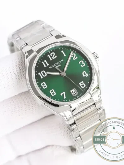 Replica Patek Philippe TWENTY~4 36 mm, Steel, 7300-1450R - Budget Luxury Replica Watch
