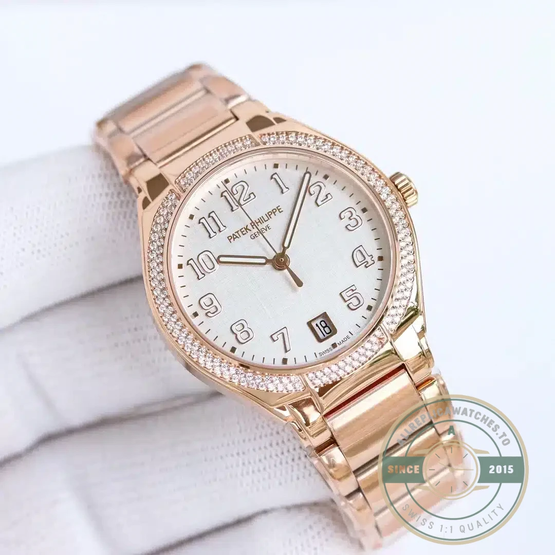 Replica Patek Philippe TWENTY~4 Automatic 36 mm, Rose Gold, 7300-1200R-010 - Affordable Super Clone Watch