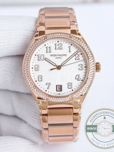 Replica Patek Philippe TWENTY~4 Automatic 36 mm, Rose Gold, 7300-1200R-010 - High-Grade Replica Watch
