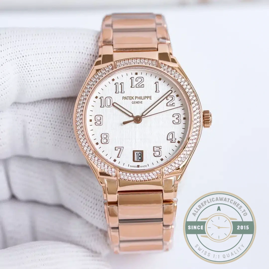 Replica Patek Philippe TWENTY~4 Automatic 36 mm, Rose Gold, 7300-1200R-010 - High-Grade Replica Watch
