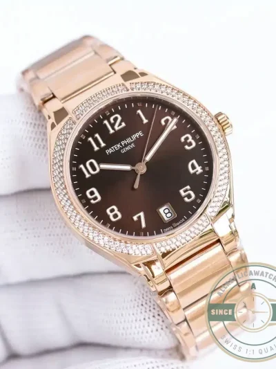 Replica Patek Philippe TWENTY~4 Automatic 36 mm, Rose Gold, 7300-1200R-010 - 1:1 Swiss Replica Watch