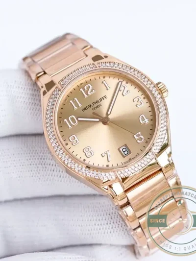 Replica Patek Philippe TWENTY~4 Automatic 36 mm, Rose Gold, 7300-1200R-010 - Best Quality Replica Watch