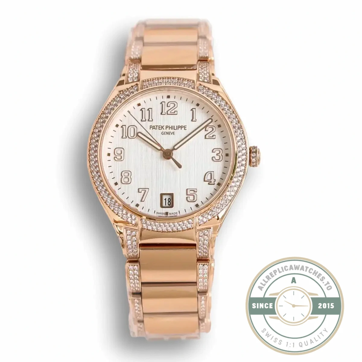 Replica Patek Philippe TWENTY~4 Automatic 36 mm, Rose Gold, 7300-1450R - Premium Super Clone Watch