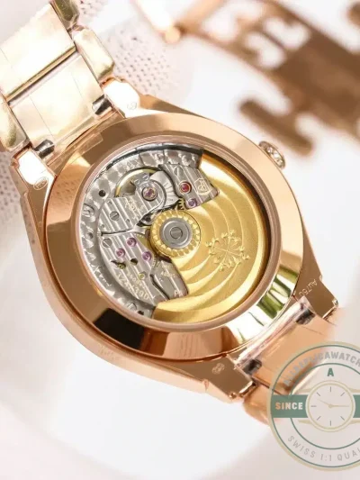 Replica Patek Philippe TWENTY~4 Automatic 36 mm, Rose Gold, 7300-1450R - Best Quality Replica Watch