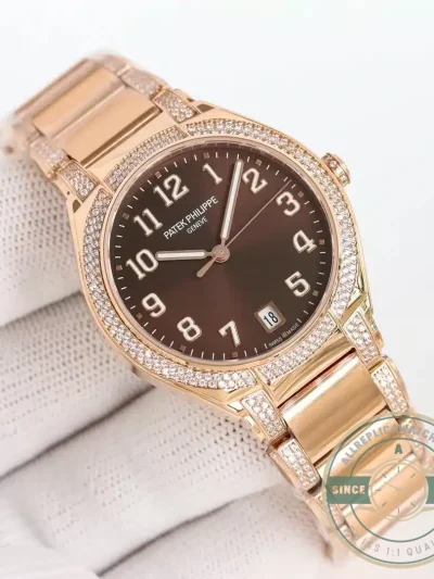 Replica Patek Philippe TWENTY~4 Automatic 36 mm, Rose Gold, 7300-1450R - Luxury Replica Watch