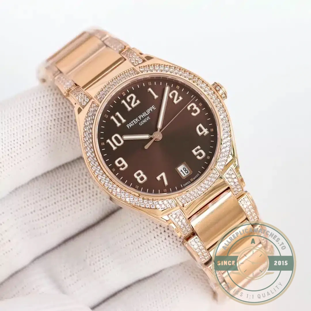 Replica Patek Philippe TWENTY~4 Automatic 36 mm, Rose Gold, 7300-1450R - Luxury Replica Watch