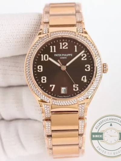 Replica Patek Philippe TWENTY~4 Automatic 36 mm, Rose Gold, 7300-1450R - Affordable Luxury Replica Timepiece