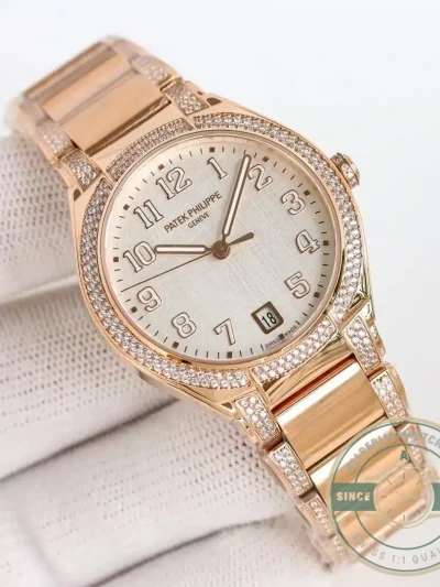 Replica Patek Philippe TWENTY~4 Automatic 36 mm, Rose Gold, 7300-1450R - Affordable Luxury Replica Timepiece