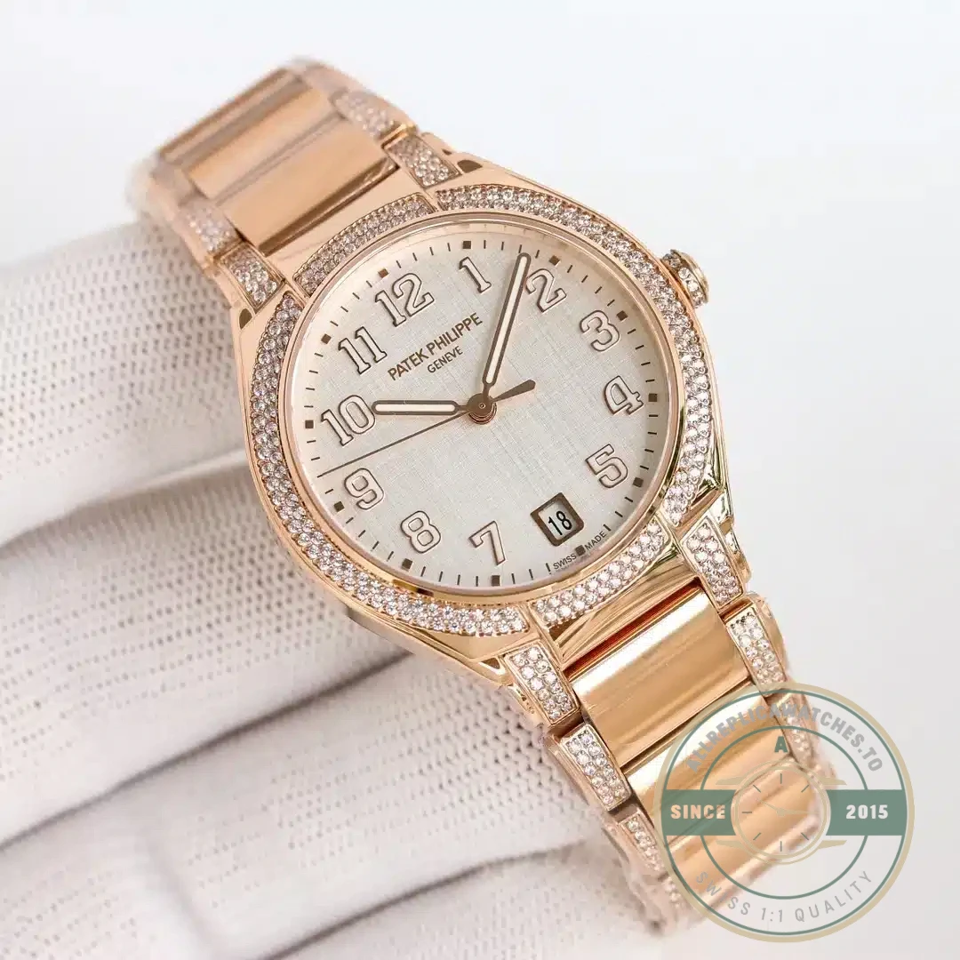 Replica Patek Philippe TWENTY~4 Automatic 36 mm, Rose Gold, 7300-1450R - Affordable Luxury Replica Timepiece