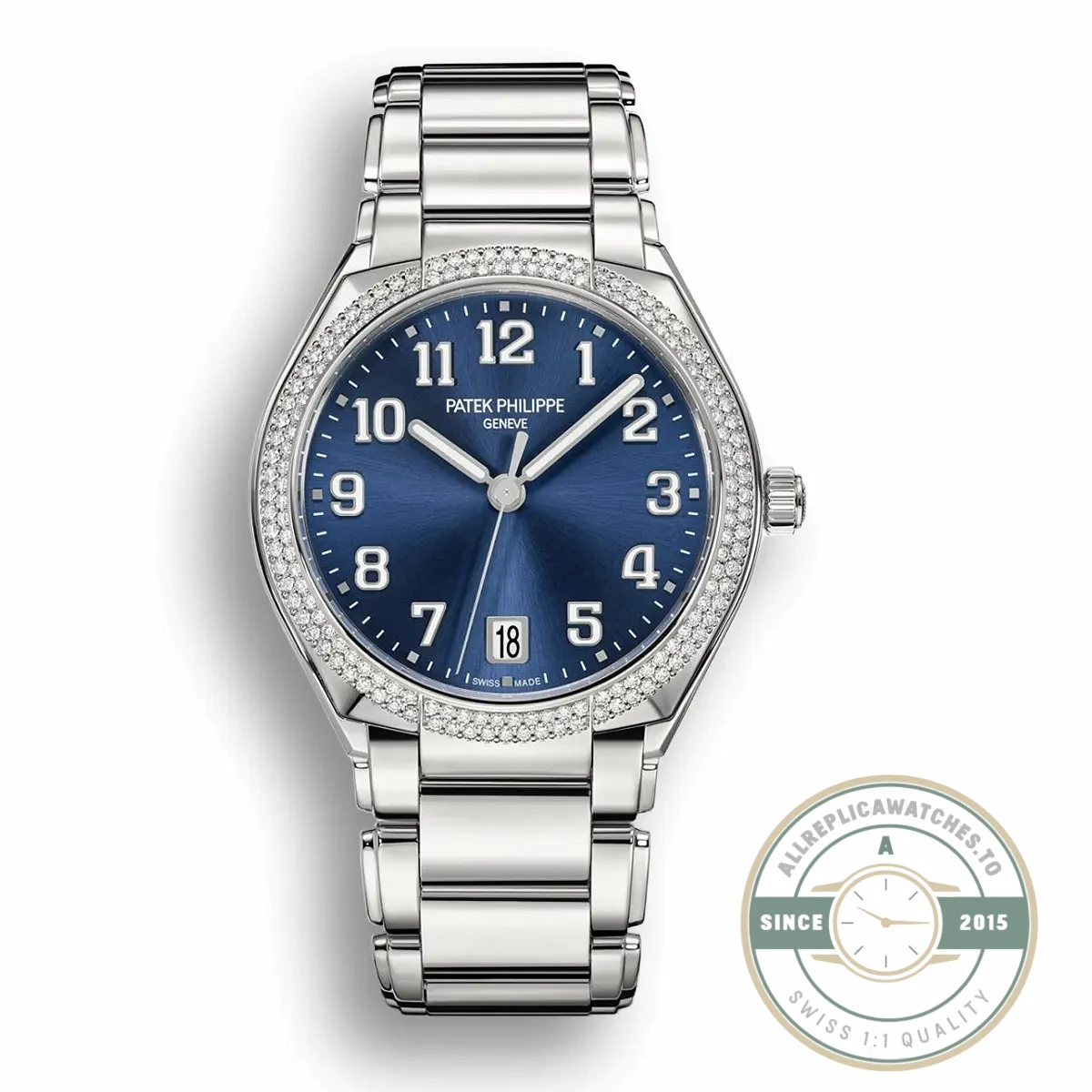 Replica Patek Philippe TWENTY~4 Automatic 36 mm, Stainless steel, 7300-1200A-001 - High-Grade Replica Watch
