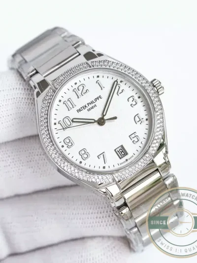 Replica Patek Philippe TWENTY~4 Automatic 36 mm, Stainless steel, 7300-1200A-001 - Swiss-Made Clone Watch