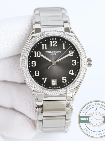 Replica Patek Philippe TWENTY~4 Automatic 36 mm, Stainless steel, 7300-1200A-001 - Swiss Movement Replica Watch